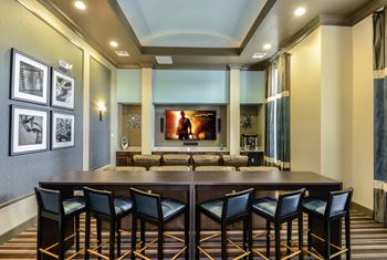 Private screening room
